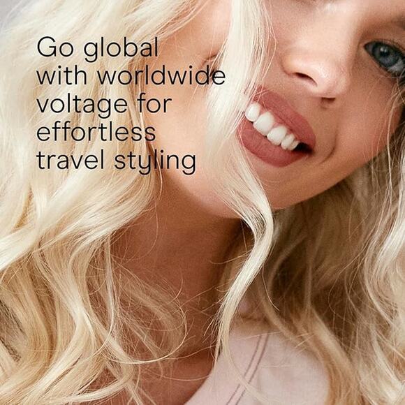 Conair Double Ceramic Curling Iron, 1 1/2" Extra-Long Barrel, Rose Gold - Picture 5 of 7